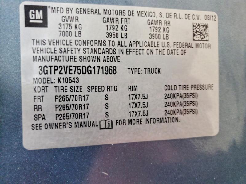 2013 GMC Sierra K1500 SLE