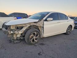 Honda salvage cars for sale: 2016 Honda Accord lx