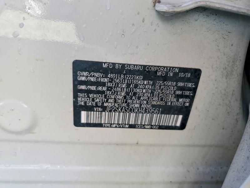 2019 Subaru Forester Limited