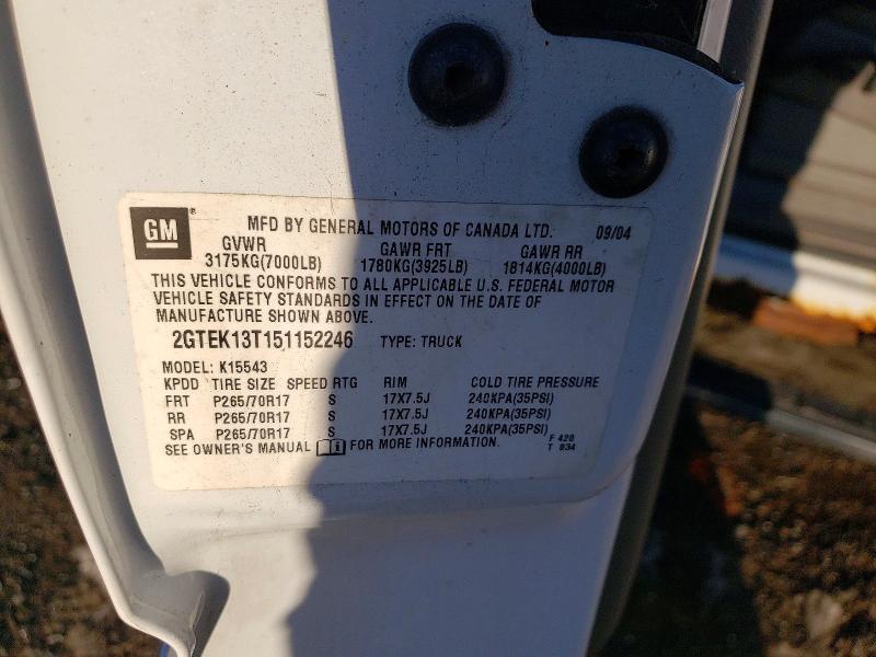 2005 GMC New Sierra K1500