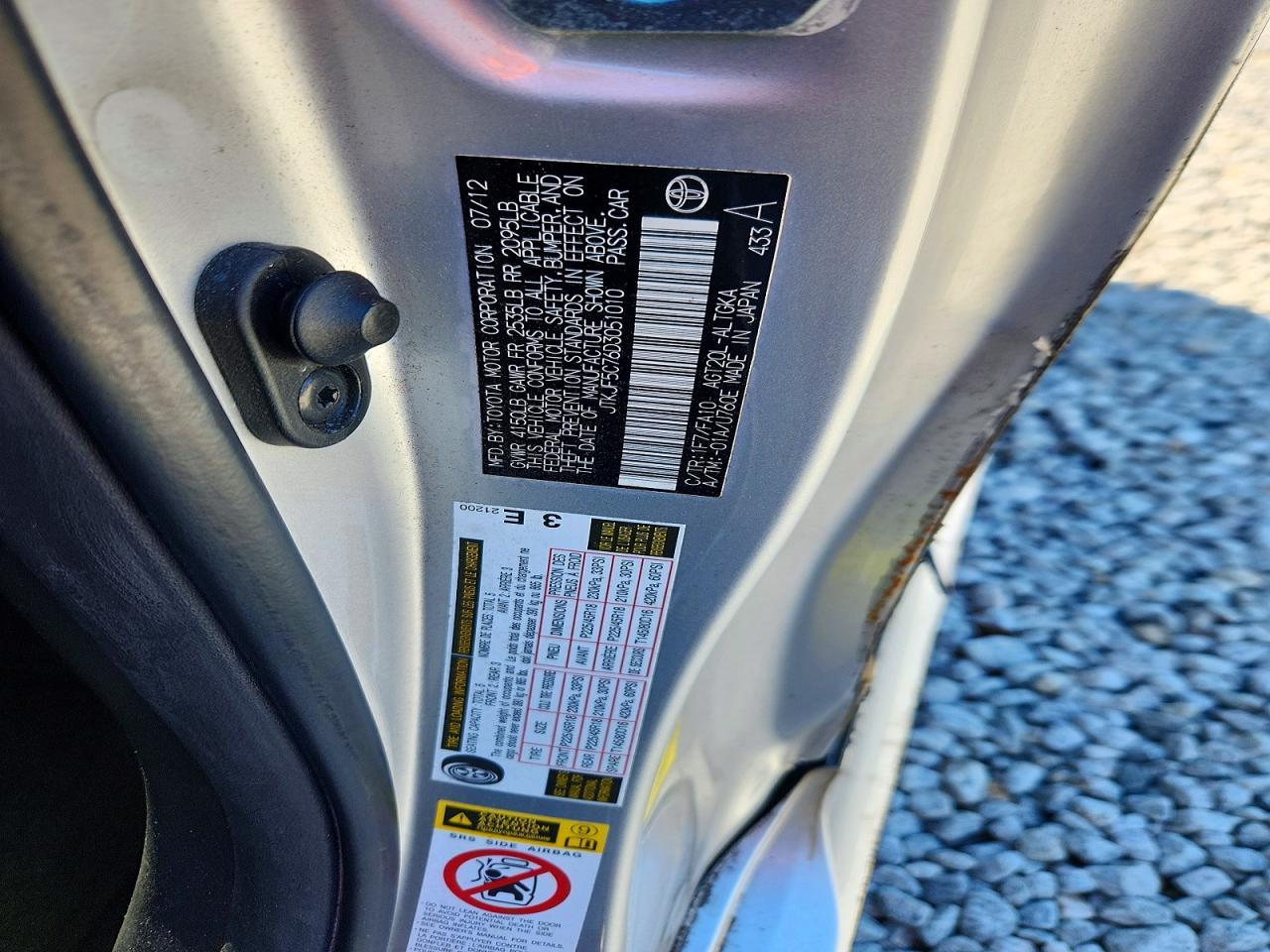 2013 Scion Tc Base