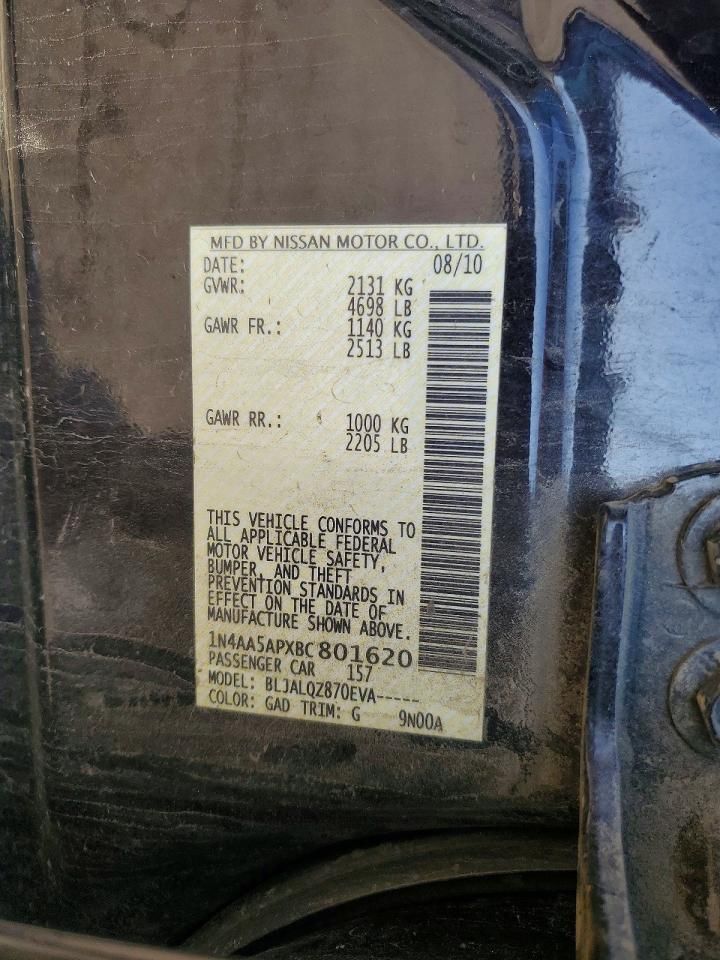 2011 Nissan Maxima s