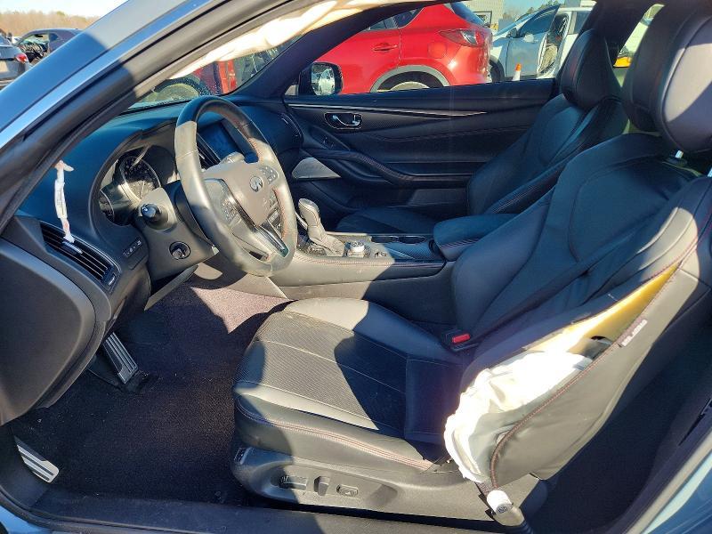2022 Infiniti Q60 red Sport 400