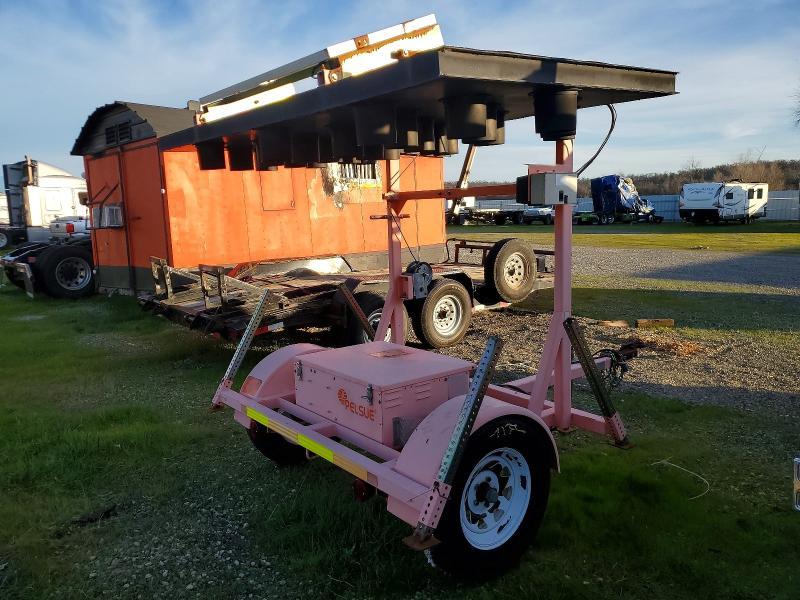 2001 Pelsue Ue P25ls P71 Arrow Board Trailer