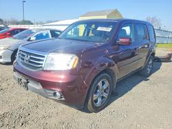 Honda salvage cars for sale: 2012 Honda Pilot Exln