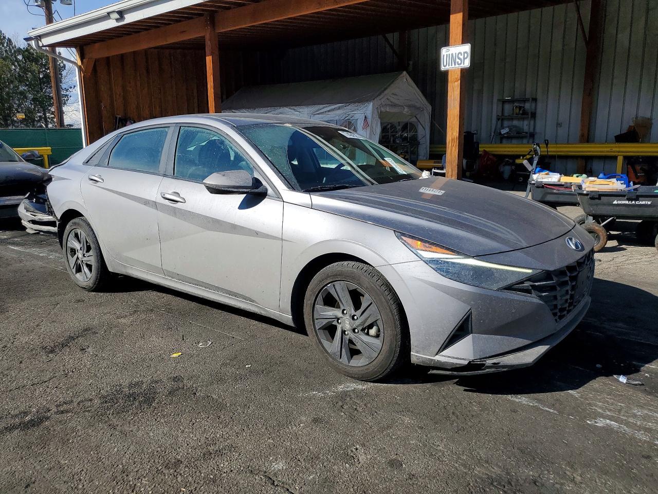 2023 Hyun Elantra Hybrid Blue