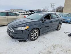 Ford salvage cars for sale: 2017 Ford Fusion se