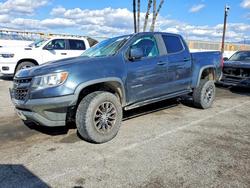 Salvage trucks for sale at Van Nuys, CA auction: 2020 Chevrolet Colorado ZR2