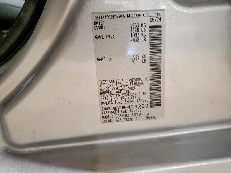 2024 Nissan Altima sv