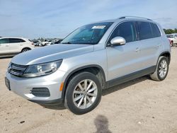 Volkswagen salvage cars for sale: 2017 Volkswagen Tiguan Wolfsburg
