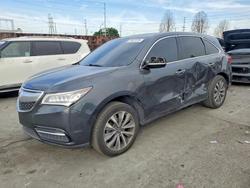2016 Acura Mdx Technology en venta en Wilmington, CA