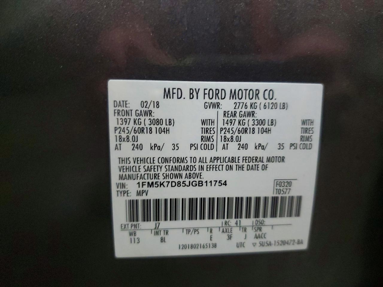 2018 Ford Explorer xlt