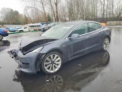 Tesla Vehiculos salvage en venta: 2020 Tesla Model 3