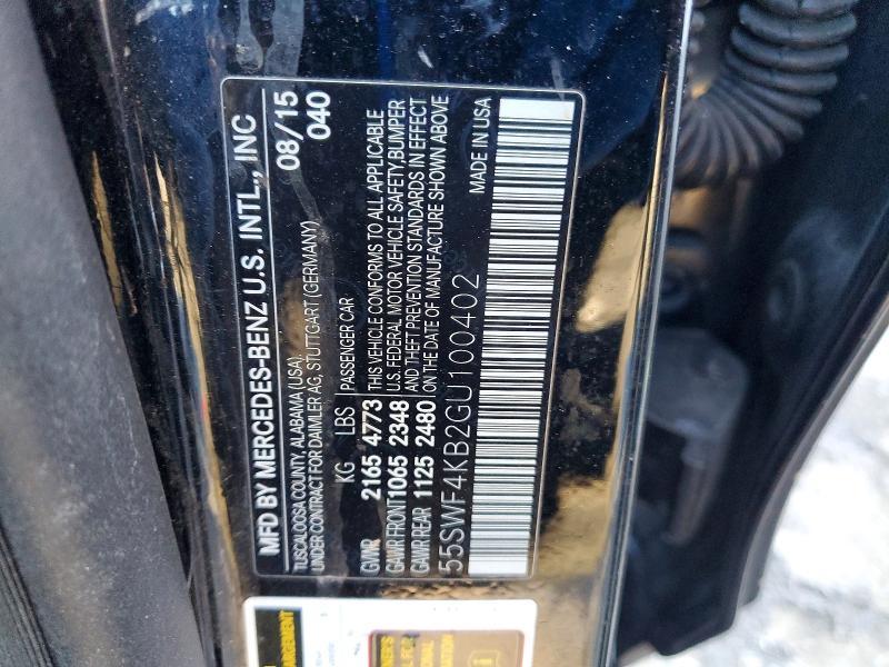 2016 Mercedes-Benz C 300 4matic
