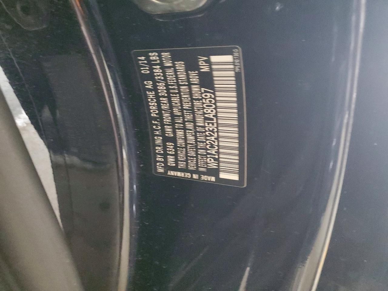 2014 Porsche Cayenne Turbo