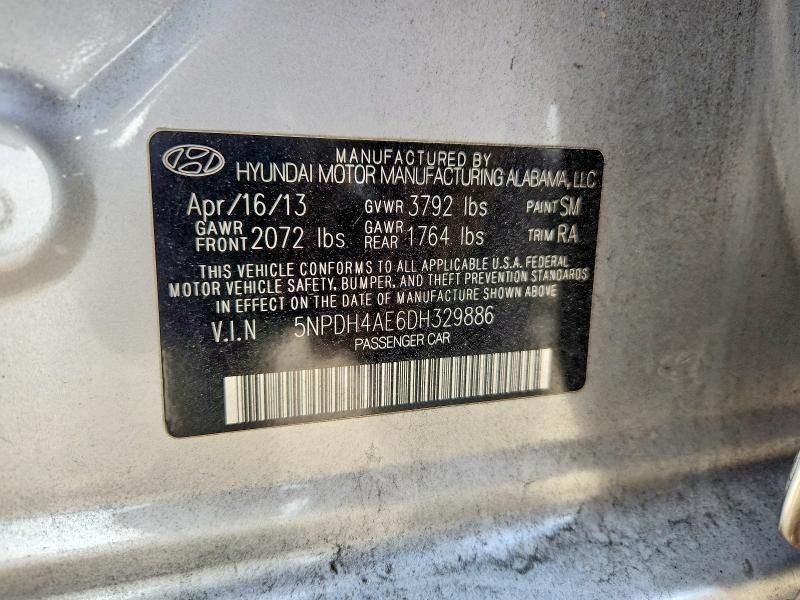 2013 Hyundai Elantra gls