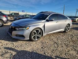 Honda salvage cars for sale: 2019 Honda Accord Sport