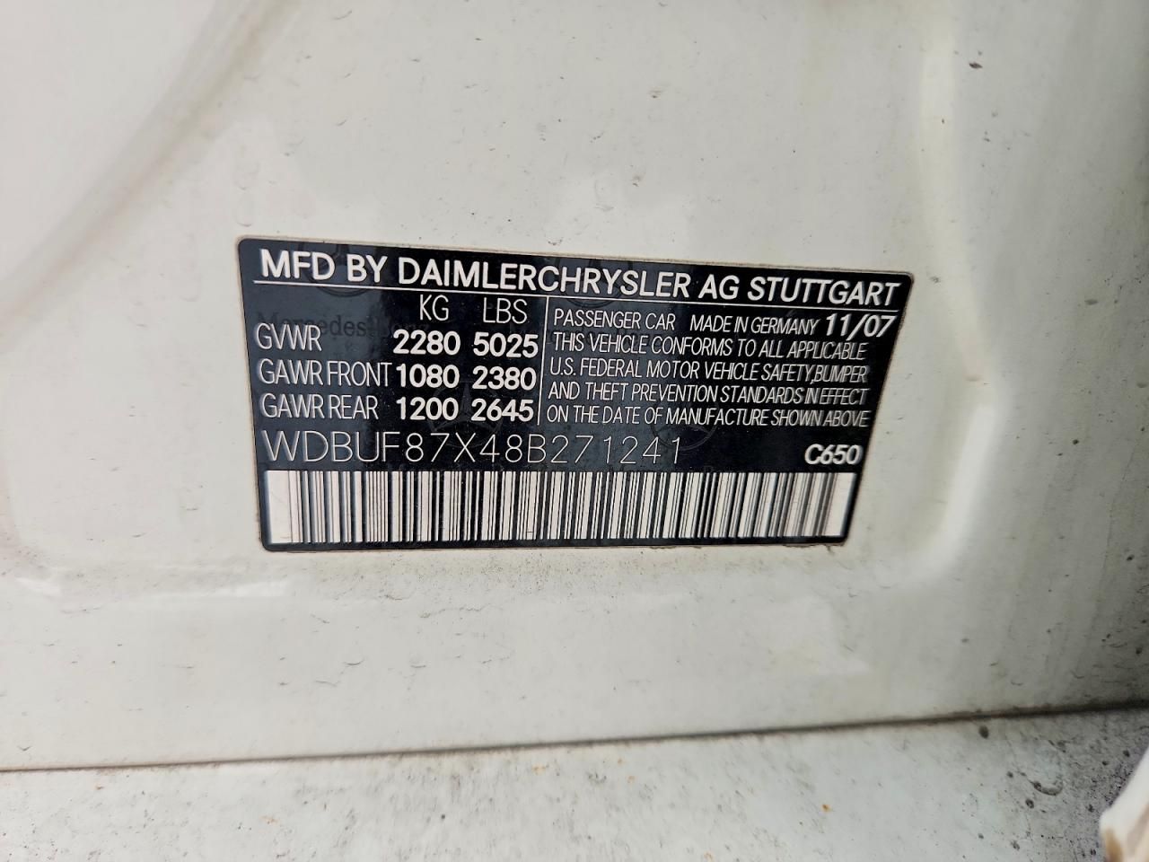 2008 Mercedes-Benz E 350 4matic