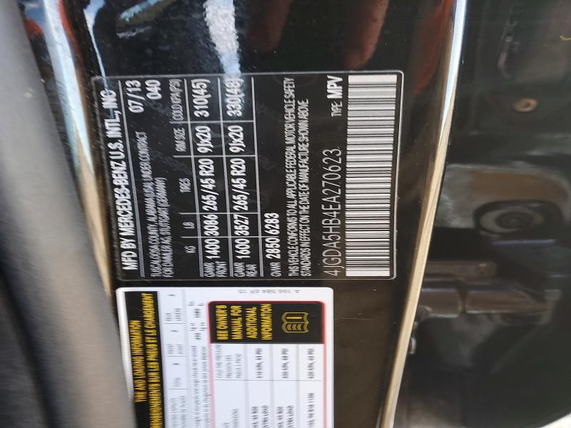 2014 Mercedes-Benz Ml 350 4matic