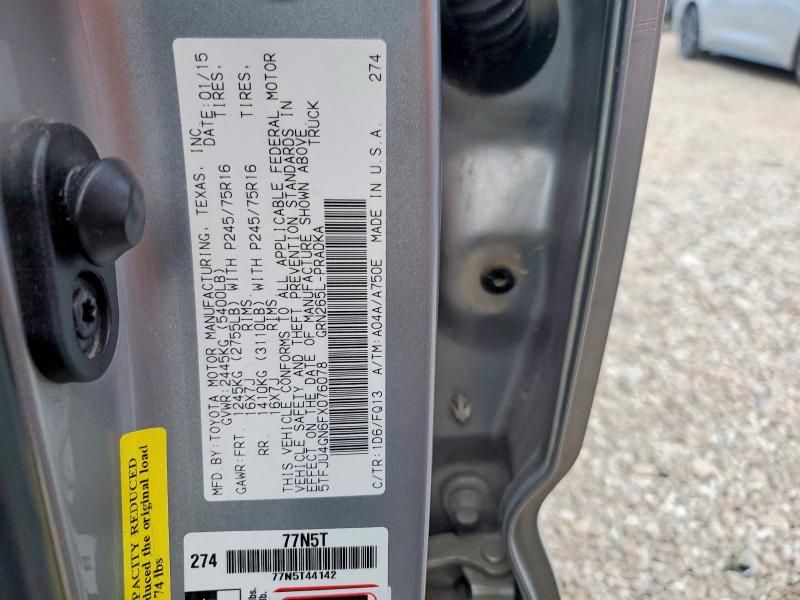 2015 Toyota Tacoma Double cab Prerunner