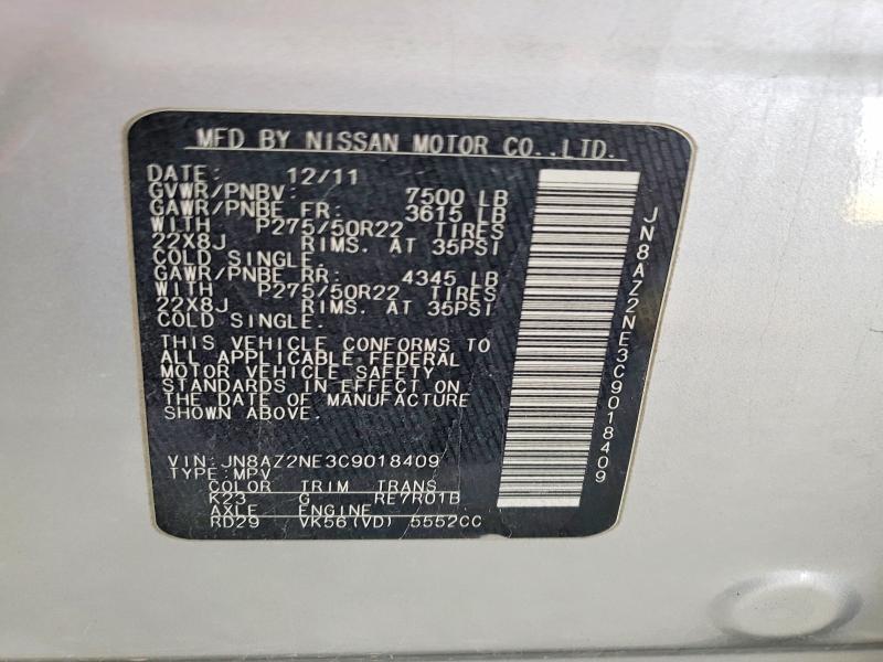 2012 Infiniti Qx56 Base