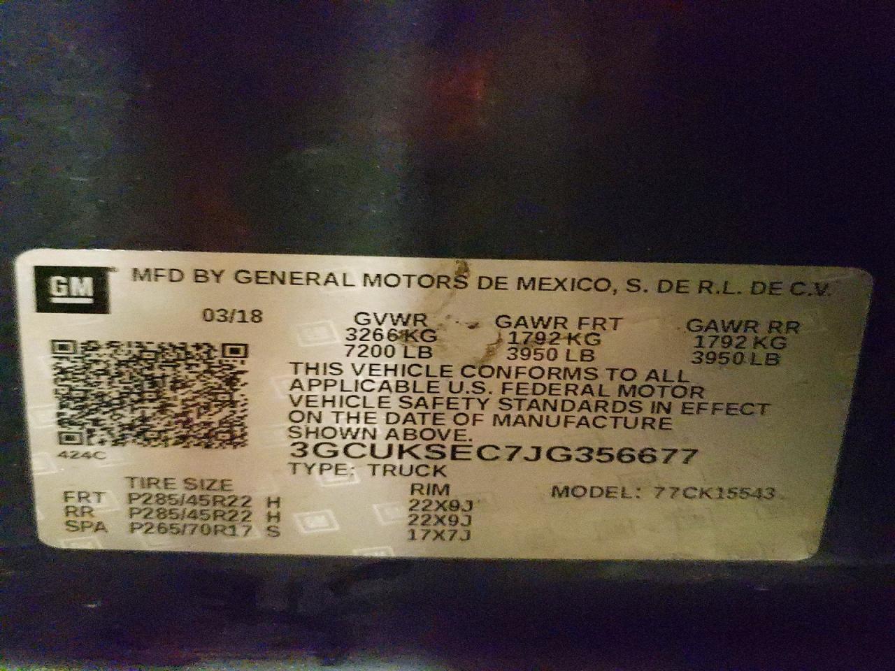 2018 Chevrolet Silverado K1500 LTZ