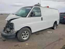Salvage trucks for sale at North Las Vegas, NV auction: 2006 Chevrolet Express 1500 Utility / Service Van