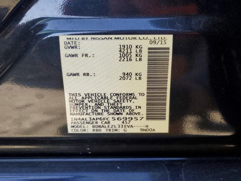 2015 Nissan Altima 2.5