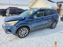 Ford salvage cars for sale: 2018 Ford Escape Titanium