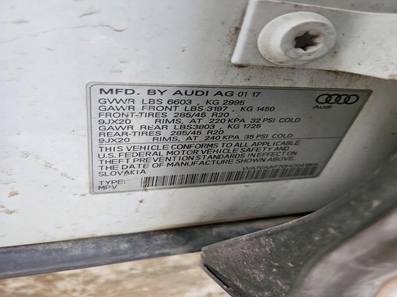 2017 Audi Q7 Prestige