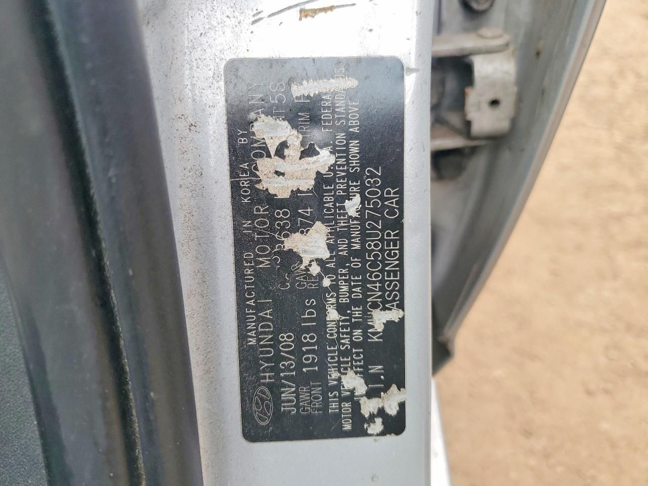 2008 Hyundai Accent gls