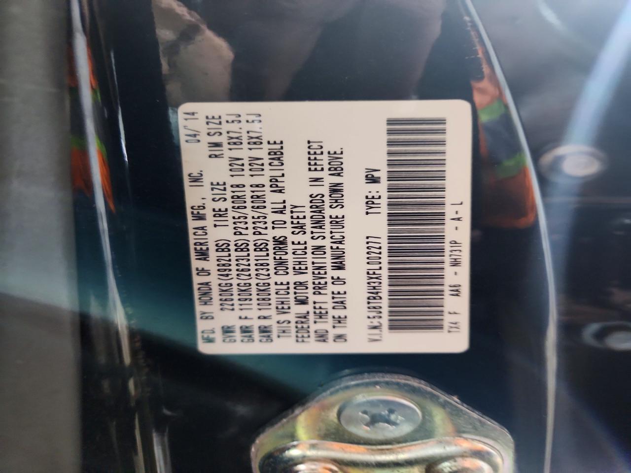 2015 Acura RDX