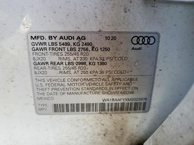 2021 Audi Q5 Premium Plus