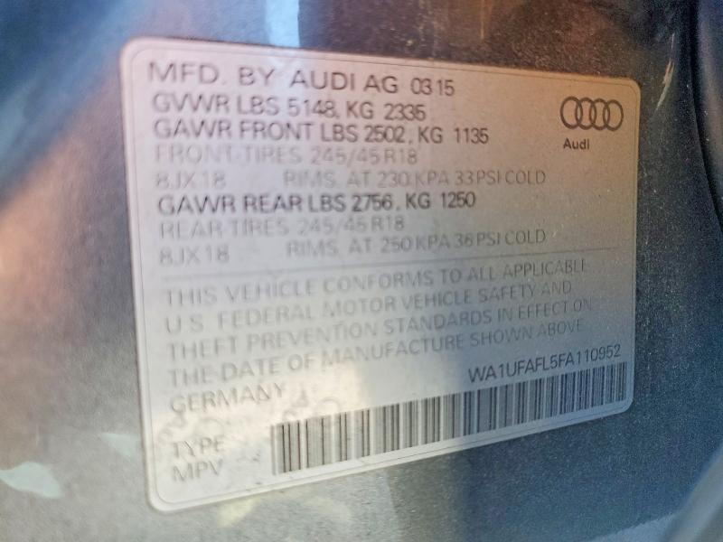 2015 Audi A4 Allroad Premium Plus