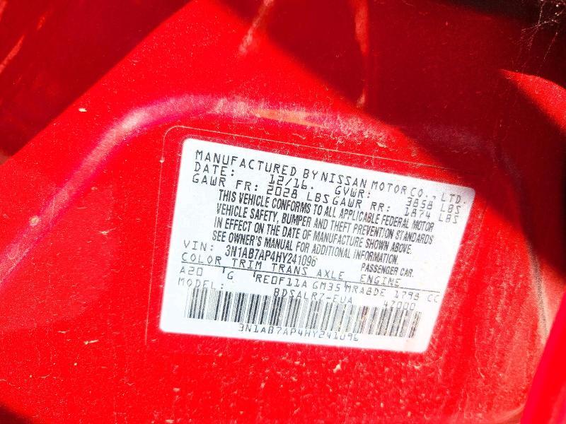 2017 Nissan Sentra s