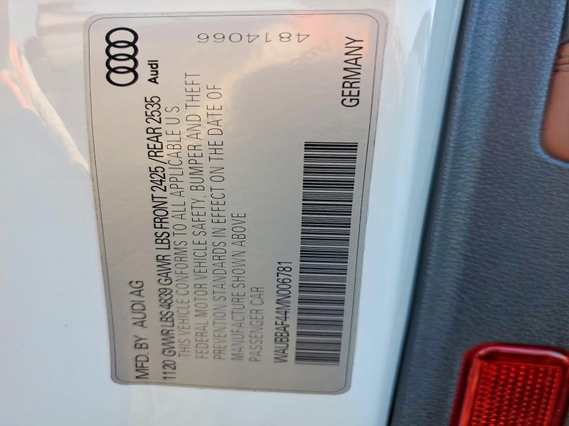 2021 Audi A4 Premium Plus 40