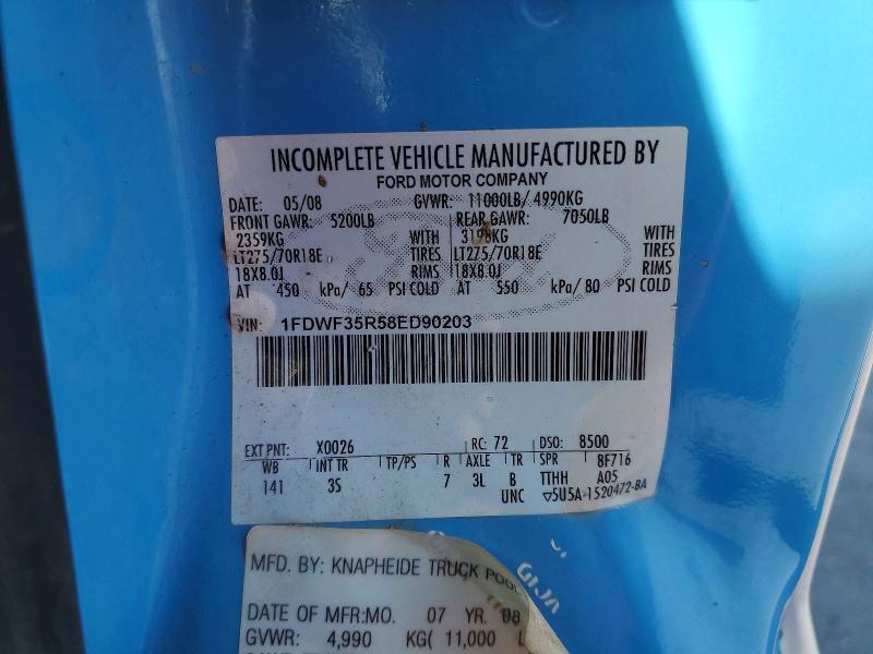 2008 Ford F350 Super Duty Utility / Service Truck