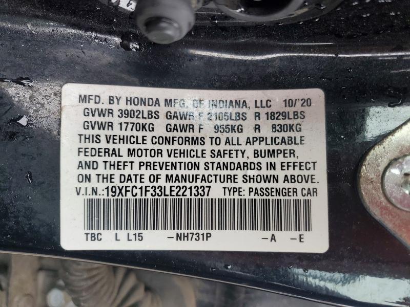 2020 Honda Civic ex