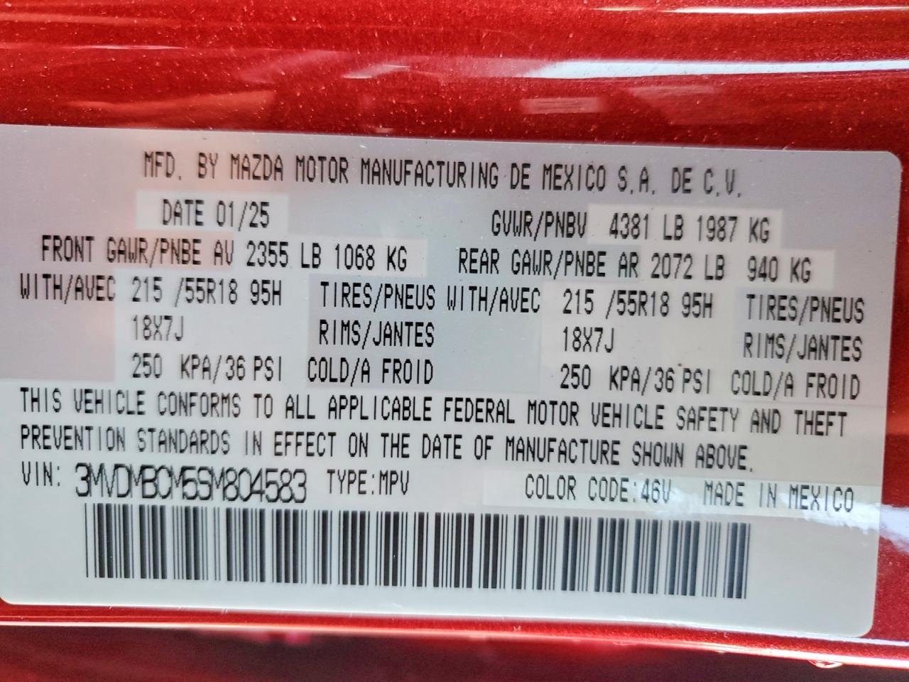 2025 Mazda Cx-30 Preferred