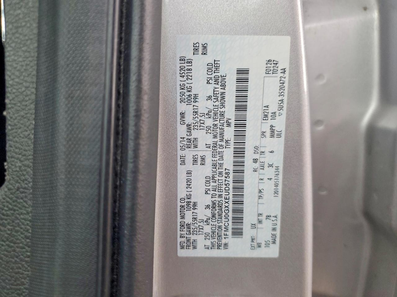 2014 Ford Escape se