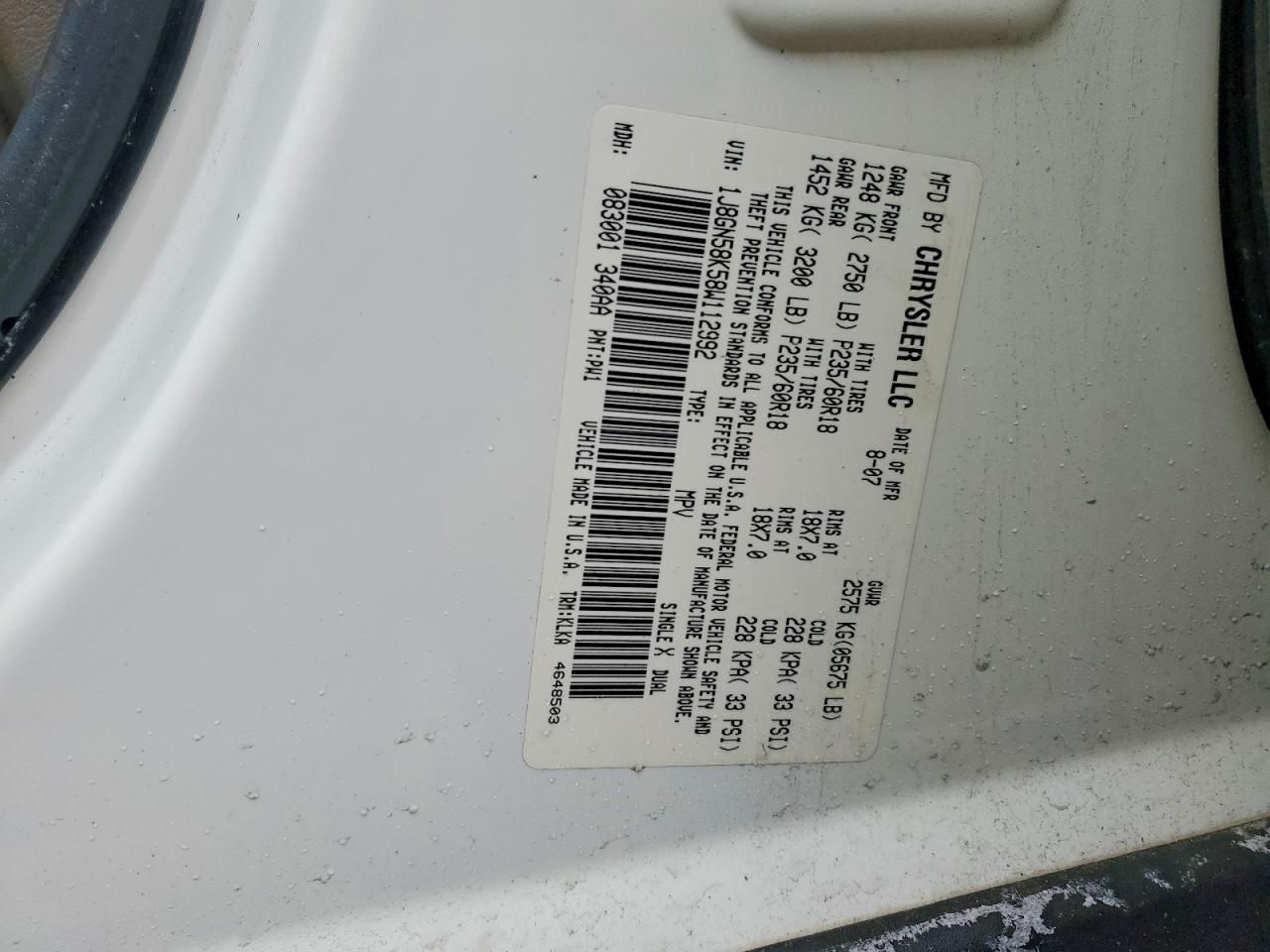 2008 Jeep Liberty Limited