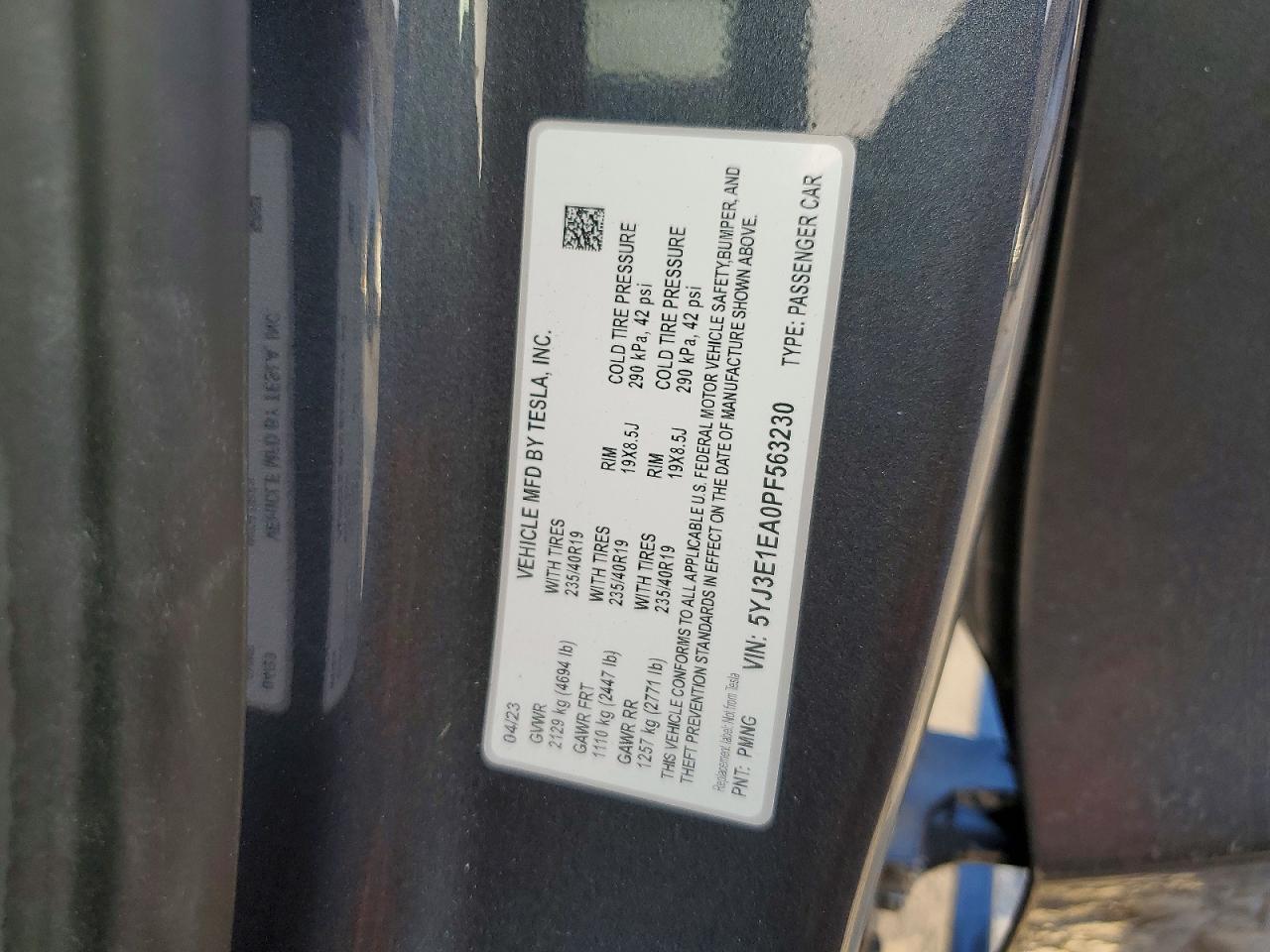 2023 Tesla Model 3