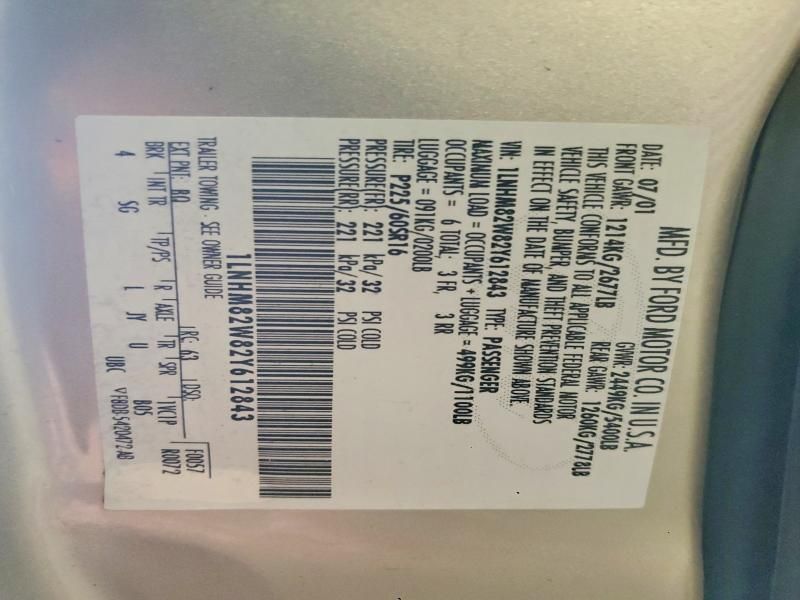 2002 Lincoln Town car Signature