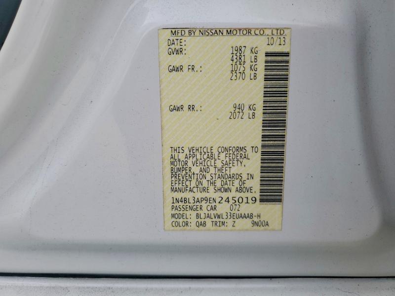 2014 Nissan Altima 3.5 sl