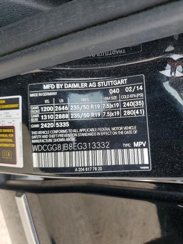 2014 Mercedes-Benz Glk 350 4matic