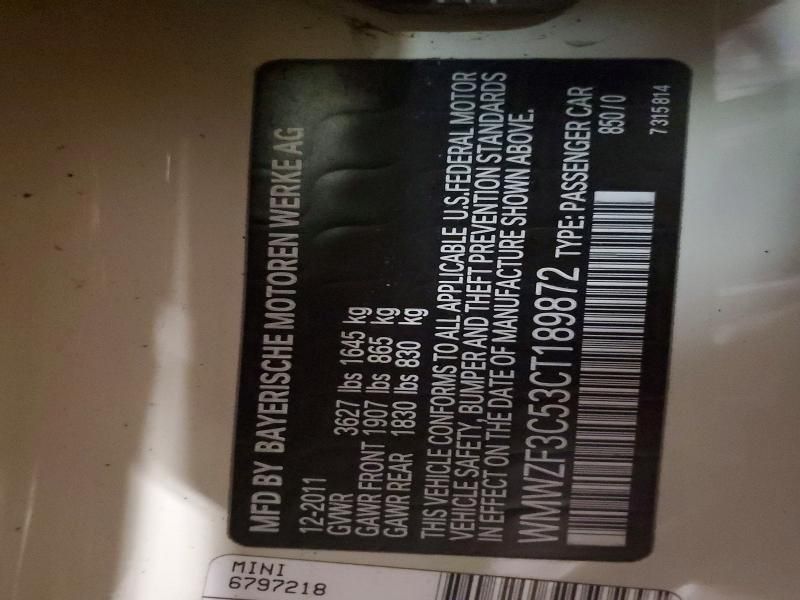 2012 Mini Cooper Clubman