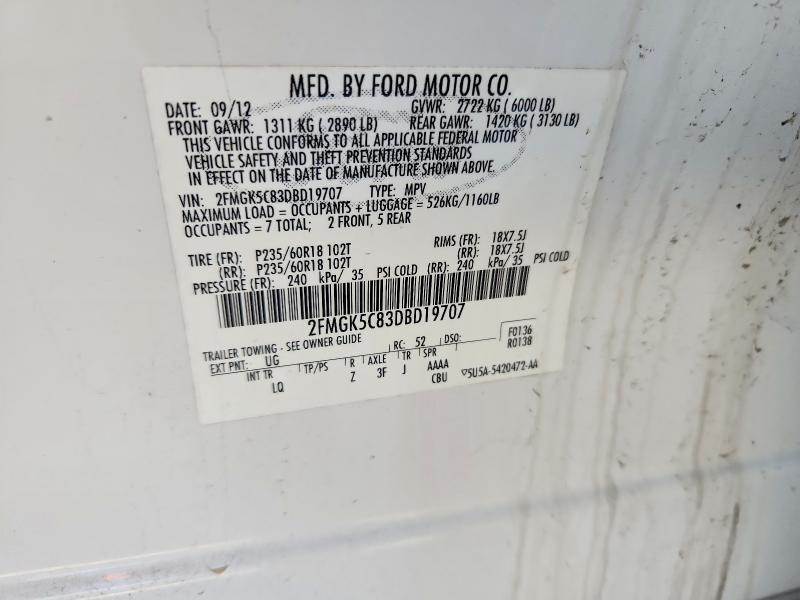 2013 Ford Flex sel
