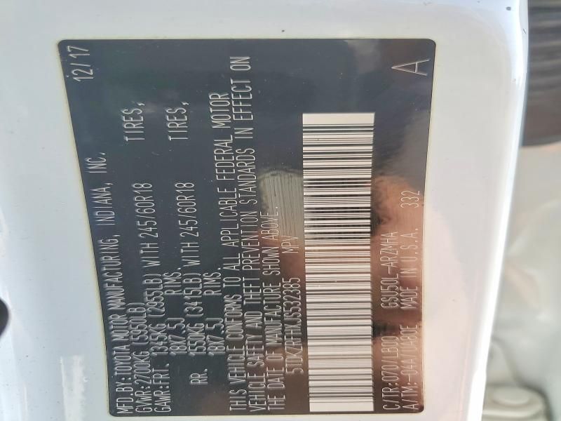 2018 Toyota Highlander se