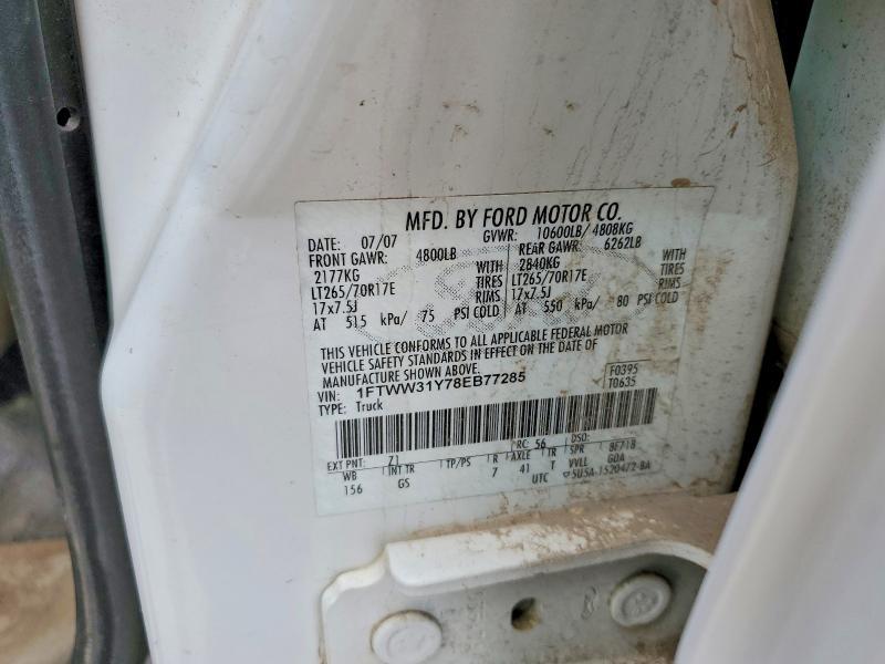 2008 Ford F350 SRW Super Duty