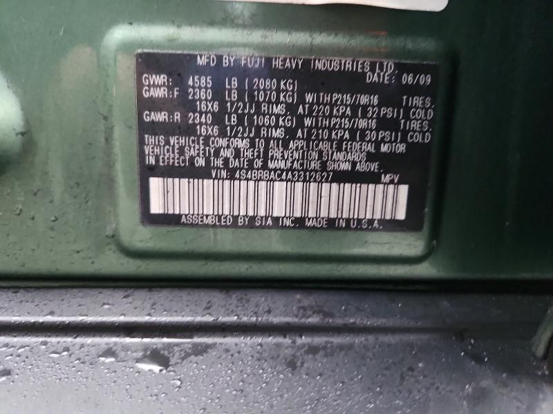 2010 Subaru Outback 2.5i